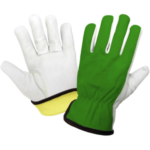 Guantes de Conducción Antivibración de Cuero de Vaca de Alta Resistencia con Características de Seguridad Reflectantes para Construcción, Soldadura y Protección Personal de las Manos - Product Image 4