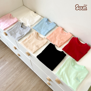 T-shirt en coton pour tout-petits, garçons et filles, vêtements pour enfants, vente en gros, manches courtes élastiques, tee-shirt d'été fabriqué au Vietnam, prix d'usine imbattable - Product Image 4