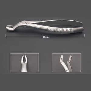 Ensemble de 10 pinces manuelles d'extraction dentaire pour adultes et 7 pinces pédiatriques, réutilisables, autoclavables, outils chirurgicaux dentaires - Product Image 4