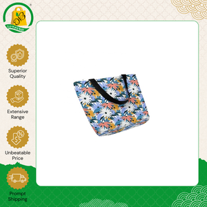 Indian Manufacturer Selling High Quality All Over Printed Dyed Cotton Canvas Shopping Bag with Inner Pocket Printed Handle - Product Image 4