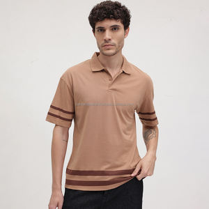 Nardon Apparel Custom High Quality Cotton Blend Polyester Navy Luxury Blank Men's Polo <b>Long</b> <b>Sleeve</b> <b>Shirts</b> - Product Image 5