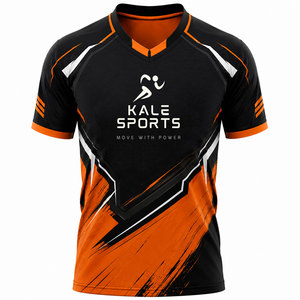 Maillot de football à manches courtes, coupe classique, respirant, haute qualité, 100% polyester, séchage rapide, design personnalisé OEM/ODM. - Product Image 5