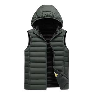 Gilet matelassé léger en duvet et coton pour homme – Idéal pour le quotidien en hiver - Product Image 2