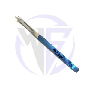 Silver Nasal Chisel Osteotome with Guard Left & Right Surgical Instrument - Product Image 3