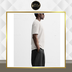 T-shirt homme en coton 100% tricoté, col rond, style moderne et luxueux, de qualité supérieure, séchage rapide, provenant d'un fournisseur réputé. - Product Image 5