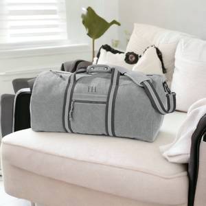 Sac de voyage en toile cirée vintage personnalisé, écologique, léger, résistant, imperméable, grande capacité, LCTB-0012 - Product Image 3
