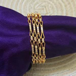 Fashion Bangle Diamond Lookalike 2x6 - Product Image 1