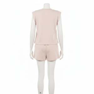 Conjunto de punto para mujer de corte regular con elastano y poliéster - Product Image 2