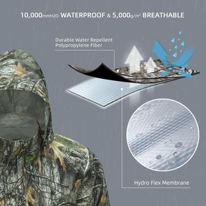 Uniforme de Camuflaje para Hombre, para Caza al Aire Libre, Uniforme Táctico para Aventuras, Uniforme de Caza Ligero e Impermeable - Product Image 4