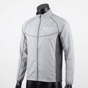 Outdoor Men <b>Lightweight</b> <b>Running</b> <b>Jacket</b> Long Sleeve Workout Breathable Windproof <b>Running</b> <b>Jacket</b> - Product Image 3