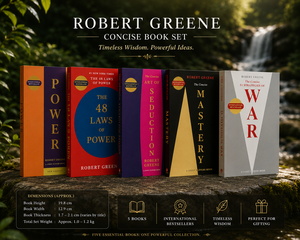Coffret de 5 livres de Robert Greene : Les lois du pouvoir, L'art de la séduction, La maîtrise, 33 stratégies de guerre et Les lois de la nature humaine. - Product Image 1