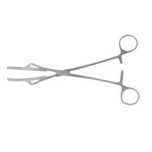 Pinza de trasplante hepático Klintmalm Premium - Pinza vascular atráumatica de acero inoxidable con mandíbulas curvas para oclusión de la vena cava y hepática - Product Image 3