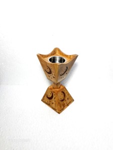 Hand-Made Wooden Incense <b>Burner</b> With Animal Engravings Aromatic Diffuser All-Season Use - Product Image 5