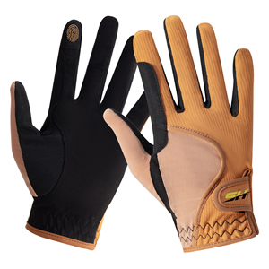 Guantes de Equitación Profesionales de Verano, Diseño Nuevo a Bajo Precio, de Cuero, Completos, Impermeables, Antideslizantes, con Cierre de Velcro - Product Image 1