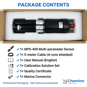 Sonda Multiparamétrica de Qualidade da Água 6 em 1 com Escova de Limpeza Automática para Estação de Monitoramento de Rios e Lagos - Product Image 6
