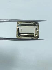 พลอยซิทรินธรรมชาติคุณภาพสูง รูปทรงสี่เหลี่ยมผืนผ้า ขนาดตามสั่ง สีเหลืองอ่อน คริสตัลคุณภาพสูง - Product Image 3