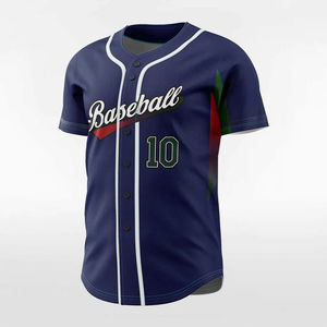 Camisetas de Béisbol Sublimadas 100% Poliéster para Hombre, Camisetas de Softbol, Camisetas de Béisbol, Servicio OEM ODM - Product Image 4