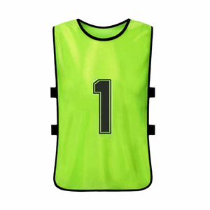 Chaleco Deportivo Verde con Número 2, Transpirable, de Malla, sin Mangas, para Adultos, Unisex, para Todas las Temporadas, Camiseta de Fútbol - Product Image 4