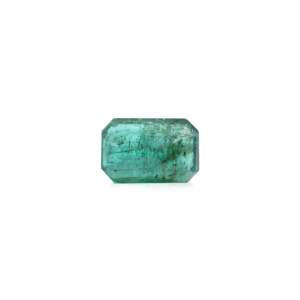 Natural Zambian Emerald 4.05 Carat Loose Gemstone Emerald Cut 8x10mm for Fine Jewelry - Product Image 2