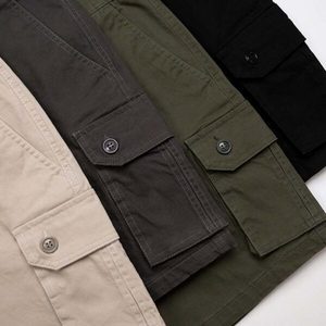 TST 4176 <b>Mens</b> Kaki Cargo <b>Shorts</b> Daily Wear Fit - Product Image 6