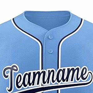 เสื้อเบสบอลโพลีเอสเตอร์ 100% ชุดเบสบอล ชุดยูนิฟอร์มเบสบอล  โพสต์โดย Dress Sports - Product Image 2