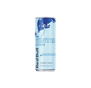 Boisson énergisante Red Bull Glacier Edition, saveur framboise glacée, 24 canettes de 250 ml, contient 0,4 % de taurine pour diverses applications biologiques - Product Image 1