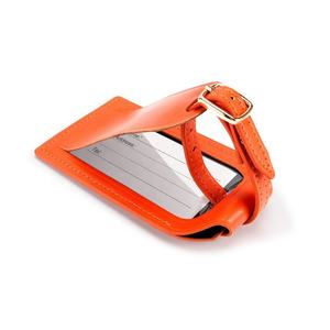 Étiquette de bagage en cuir personnalisée, étiquette de valise en PU personnalisée, utilisée comme accessoire de voyage - Product Image 3