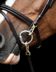 Nueva y Moderna Brida de Cuero Duradera de Primera Calidad 100% para Caballo, Ajustable, para Equitación Inglesa, con Narquera Acolchada Suave y Personalizable - Product Image 5