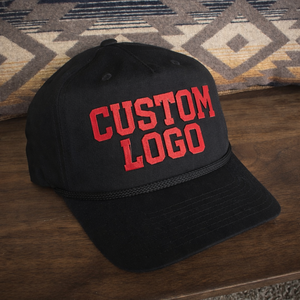 Gorra de Béisbol Personalizada de 5 Paneles, Impermeable, con Cierre a Presión, Negra Lisa, con Logotipo Bordado, Unisex, Estilo Hip Hop, Deportiva, ODM OEM - Product Image 1