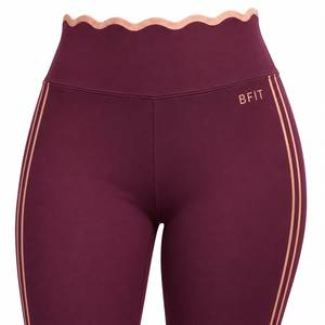 Leggings de Cintura Alta para Mujer, Color Sólido, Deportivos, Elásticos, Transpirables, Pantalones de Compresión de Punto - Product Image 5