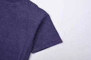 Wholesale Men <b>Acid</b> <b>Wash</b> <b>T</b> <b>Shirt</b> Streetwear Hip Hop Stone 100% Cotton <b>T</b> <b>Shirts</b> With Logo Customize Oversized Vintage <b>T</b>-<b>Shirt</b> - Product Image 3