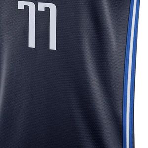 <b>Navy</b> Blue Basketball Jersey for Men Sleeveless Team Shirt Lightweight Athletic Sportswear Breathable Uniform Training Match Game - Product Image 6