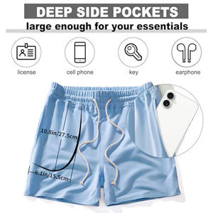 Shorts de course pour hommes, shorts de sport pour la salle de sport et l'entraînement, shorts de jogging à séchage rapide, shorts de course décontractés pour hommes - Product Image 6