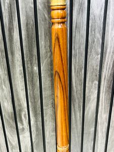 Bastón de teca con mango de madera pulida, multifuncional, para colgar en la pared - Product Image 6