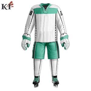 Maillot de hockey sur glace personnalisé KEVEN IMPEX avec drapeau de hockey imprimé par transfert thermique, broderie, manches longues imperméables, kit d'hiver pour hommes - Product Image 3