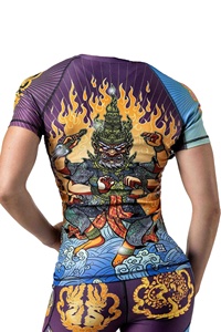 ขายส่งเสื้อแรชการ์ดผู้หญิงคุณภาพพรีเมียมแบบกำหนดเอง บริการ OEM ดีไซน์ล่าสุดปี 2025 ระบายอากาศได้ดี แห้งเร็ว แบรนด์สั่งทำพิเศษ ลดราคา - Product Image 3