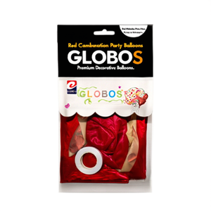 Globos Rojos Combinados para Fiesta, Globos Decorativos Premium - Product Image 1