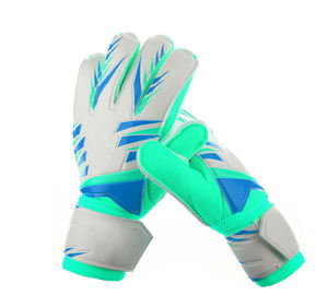 Gants de gardien de but en PU confortables avec protection des doigts et du pouce, couleur personnalisée, design antidérapant pour les matchs - Product Image 3