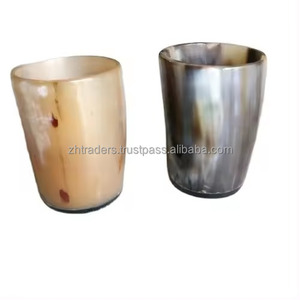 Handmade Natural Buffalo Horn Waterproof Beer Mug Polished Animal Style for Viking Gifting and Rustic Home <b>Bars</b> - Product Image 4