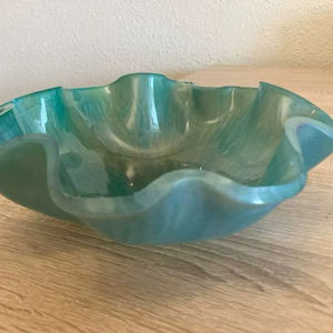 Bol en résine de luxe très demandé, fait main, coloré, pour les fêtes, disponible au prix d'usine - Product Image 1