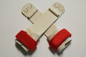 Protector de Palmas para Gimnasia, Agarre para Levantamiento de Pesas, Entrenamiento Físico, Agarre de Cuero para Gimnasia, Agarre Cruzado - Product Image 5