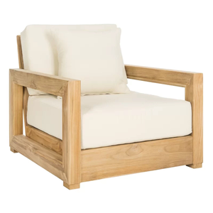 Teak Wooden Frame Material <b>Pool</b> Outdoor Patio <b>Garden</b> Lounge <b>for</b> Home Furniture Decoration and <b>Garden</b> Furniture - Product Image 1