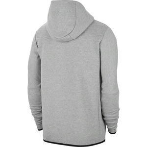 Sudadera con capucha y cremallera completa para hombre, con logo personalizado, de algodón bicolor, forro polar sólido, sudaderas con capucha y sudaderas para hombre - Product Image 2