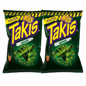 Chips de Tortilla Enrollados con Sabor a Pepino y Limón Habanero Takis Zombie 280g/92/93 - Product Image 4