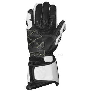 Gants de course pour moto en cuir de vachette de haute qualité, compatibles avec les écrans tactiles - Product Image 6