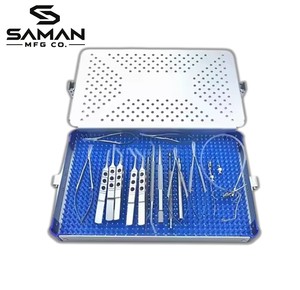 Kit Quirúrgico Premium para Cataratas, Juego de Instrumentos Oftalmológicos de Acero Inoxidable, Herramientas de Cirugía Ocular de Precisión para Uso Médico - Product Image 4