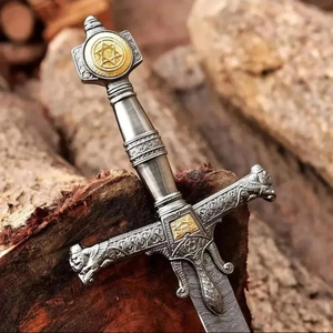 Espada de Acero 3D Personalizada con Mango Grabado, Metalistería Artística, Impresión Tipográfica para Tiendas de Souvenirs, Proveedores de Productos Coleccionables - Product Image 4