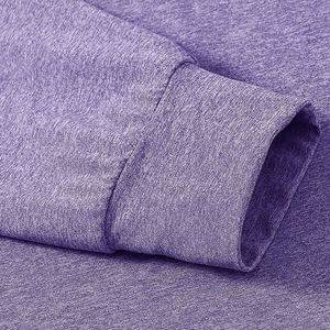 Men Long Sleeve Knitted Polo Shirt Solid Purple Casual Button <b>Down</b> Design Regular Fit Men's Polo Shirts - Product Image 6