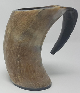 Taza Clásica de Cuerno de Búfalo Pulido Hecha a Mano, Ecológica y Duradera, con Forma Natural y Estilo Encantador para Regalos Empresariales - Product Image 6