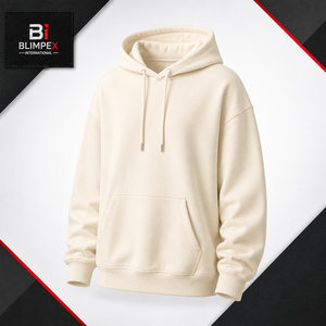 Heavy Weight 100% Cotton Customized Men's Winter Fleece Hoodie Zipper Pullover Terry Drop Shoulder Plain <b>Log</b> - Product Image 3